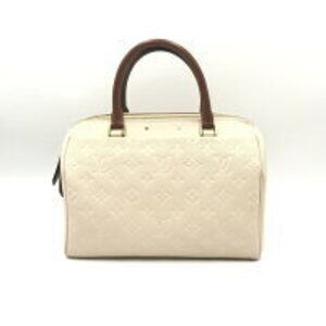 Louis Vuitton Speedy Empreinte handbag white